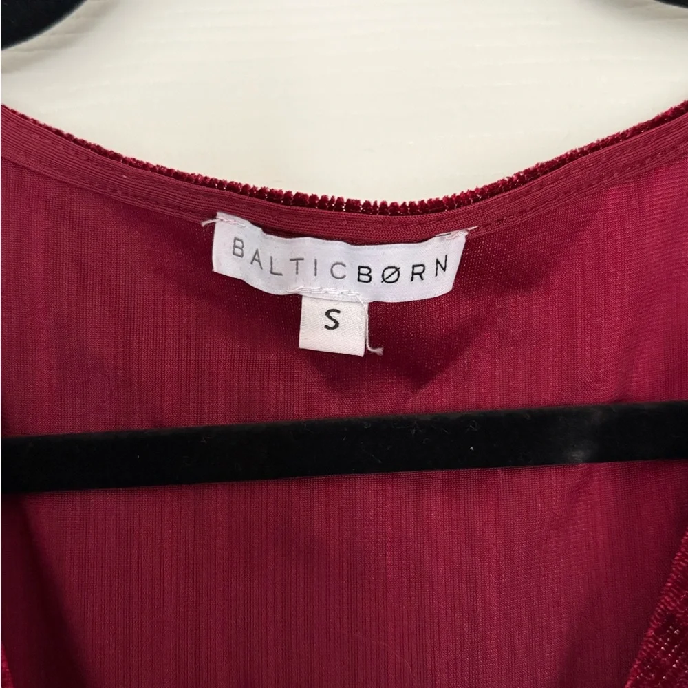 Baltic Born Red Long Sleeve Dress - Picture 2 of 4
